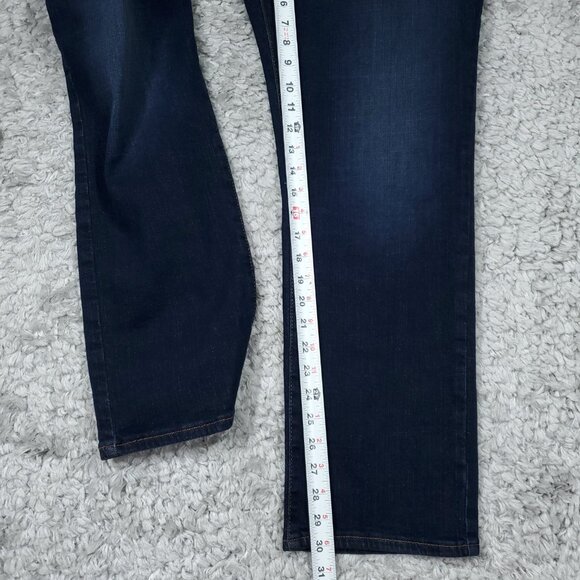 Lee Straight Taper Motion Flex Waistband Active Stretch Blue Jeans Size 36 x 30 - Picture 4 of 8